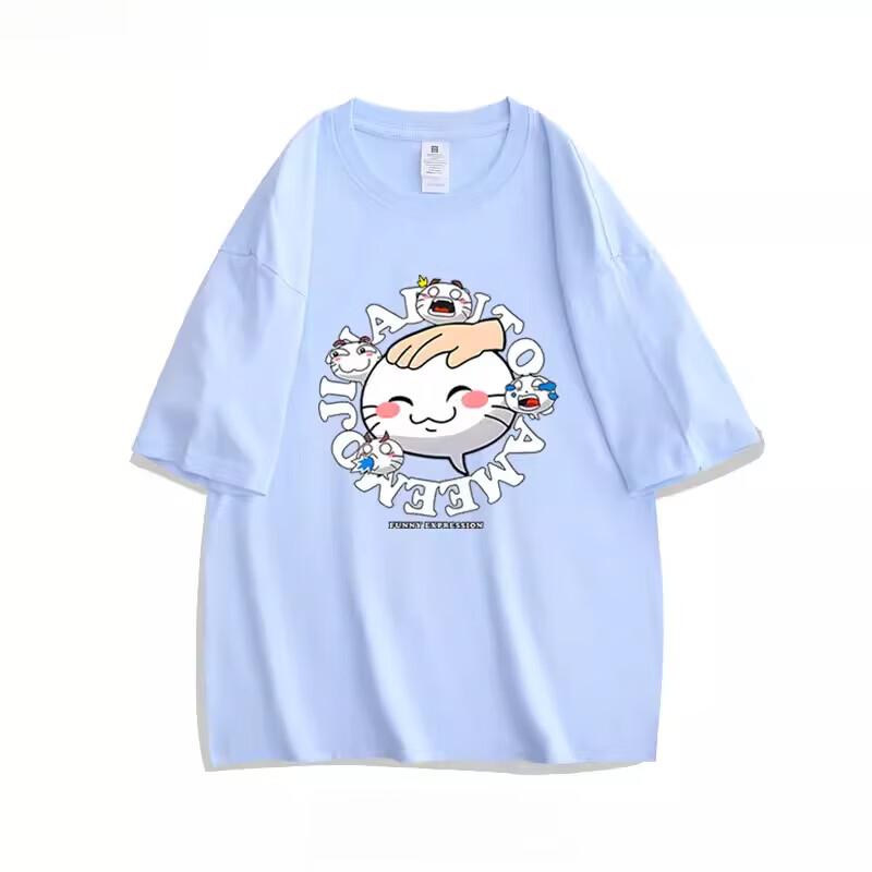 Naruto Mobile Duel Arena Emojis Touching Head Anime Childrens Tshirt 100 Cotton Printed Parent Child Casual Fashion Tshirt
