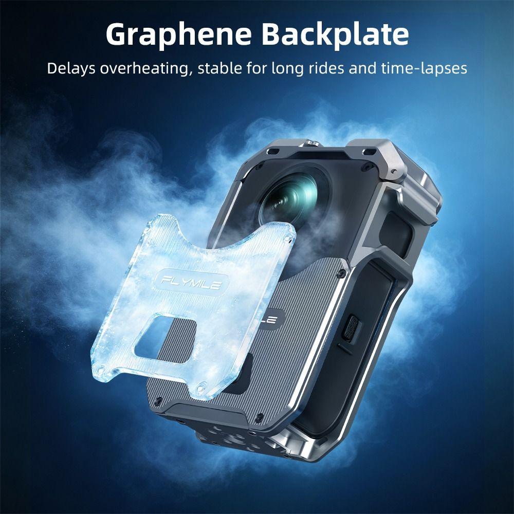 Aluminum Alloy Protective Frame Case for DJI Osmo 360 II Action Camera Accessories