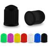 100Pcs/Set Plastic Car Truck Bike Tyre Tire Wheel Valve Stem Caps Dust Cover Auto Motorcycle Airtight Stem Air Caps High Quality Valve Stems 1