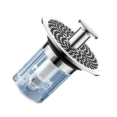 2Pcs Drain Filter Bounce Cores Bathtub Drain Plugs Sink Basins Drain Filter Bathtub Stopper for Bathroom Kitchen