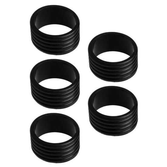 5 ks Sportovní raketa Rukojeť Gumový kroužek Pružná páska na tenisovou raketu Overgripy