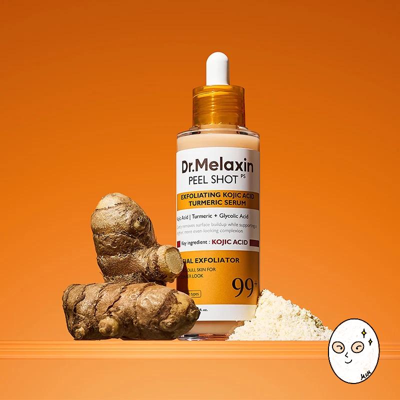 Dr.Melaxin Peel Shot Siero Esfoliante Acido Cogico Curcuma 80ml