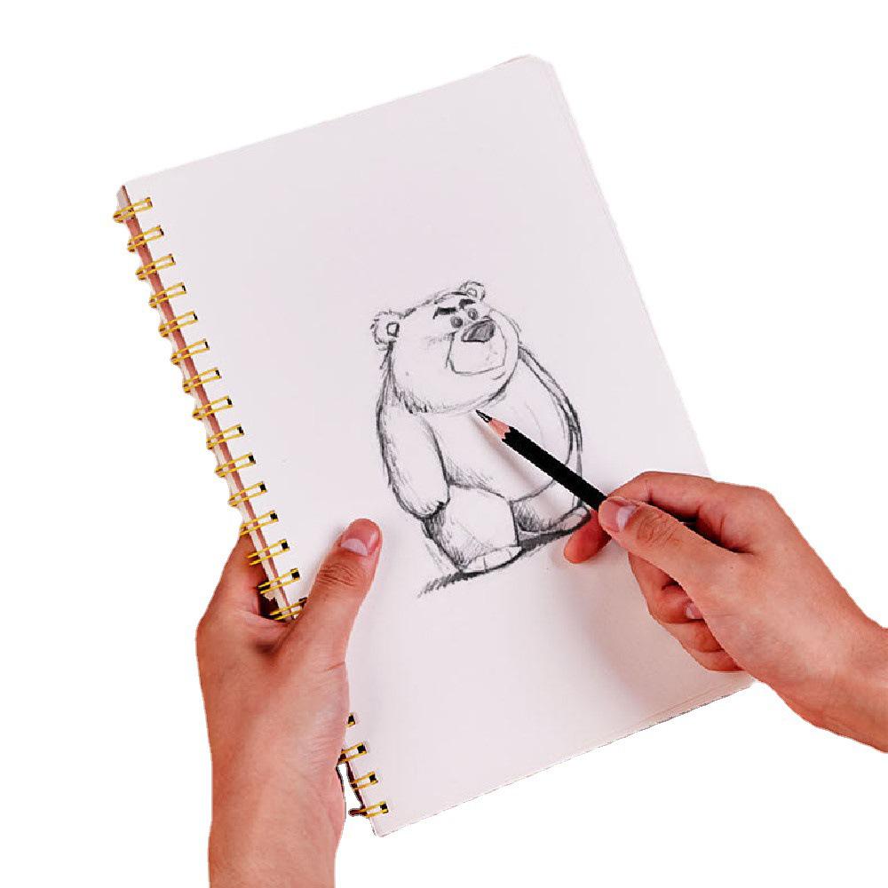 Beifa Coil Sketchbook - Cute Art and Sketching Notebook for Students