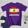 Unisex Unisex Lebanon Lebanese Flag Lebanon Tshirt Tees T Shirts WoUnisex Boys 100 Cotton TShirt