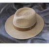 Women's Summer Straw Hat  Ribbon Decorated  Elegant Party & Beach Sun Hat Travel Dress Hat  Chapeau Femme UV Protection