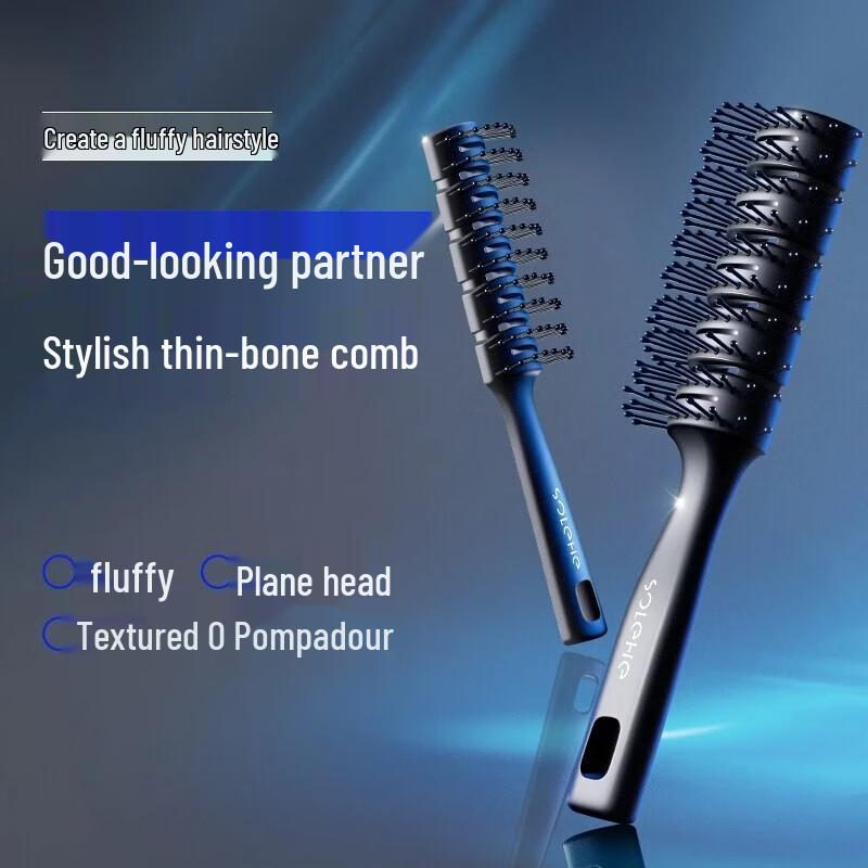 

Hefengyu Men s Hair Styling Rib Comb Set (2-Pack)