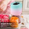 Electric Mason Jar Vacuum Sealing Machine Kit for Wide and Regular Mouth Jar LED Display Kitchen