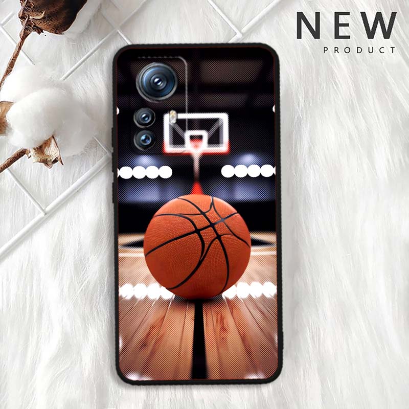 Sports basketball cool For Xiaomi Mi 15 14 13 13T 12 12T 12S 11 11i 11T Pro Ultra Lite 5G Black Soft Phone Case