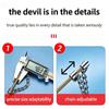 Multifunctional Drain Pipe Dredger Chain Structure Adjustable Size Chain Unclog Tool Household Applicable Blockage Clearing