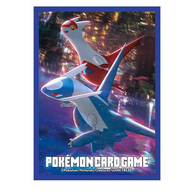 POKEMON Center Original Pokemon Kartenspiel Deckhülle Latias & Latios Nachtansicht
