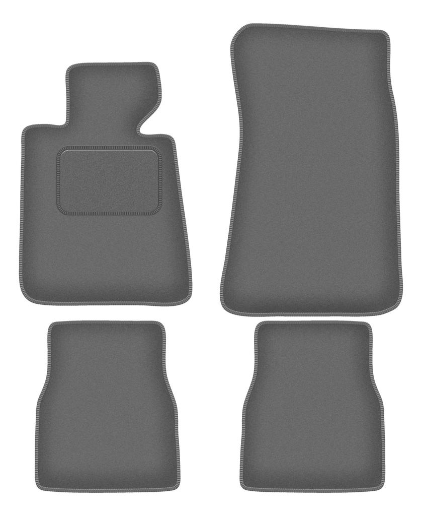 Velour Car Floor Mats For Bmw 3 Series E30 Coupe (1982-1994)