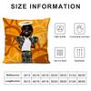 Rapper C-Chief K-Keef Pillow Case Sofa Living Room Bedroom Double-Sided Printing Square Cushion Nap Time Pillow Case