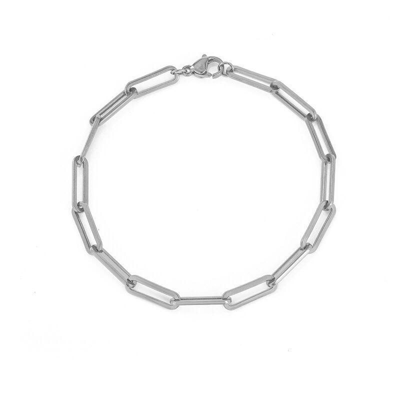 European & American Style Gold-Plated Stainless Steel Women's Chain Bracelet