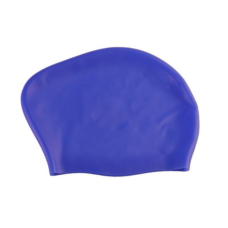 Silicone Swimming Cap Adults - Waterproof Comfort Fit Solid Color Unisex Pool Beach Use