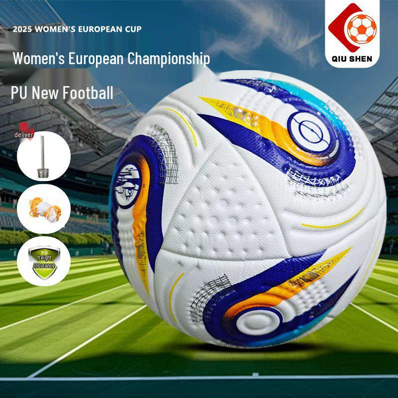 

Women s Football Size 5: European Cup, World Cup, Premier League, Champions League Training Ball - PU Leather 2025 Women s European Cup [Emblem Logo]