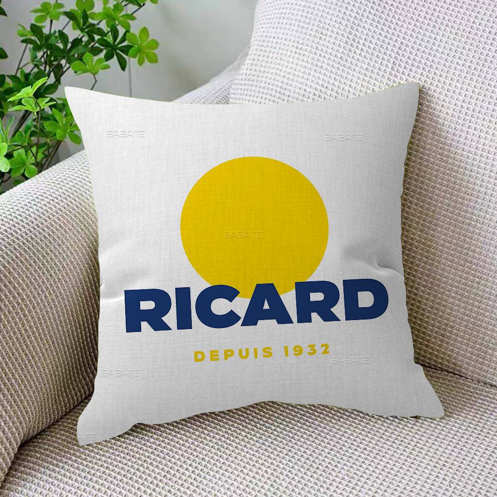 RRicardS LOGO Pillow Gifts Home Office Furnishings Bedroom Sofa Car Cushion Cover case xcm