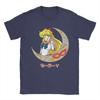 Sailor Moons T-Shirts Herren Reiner Baumwollstoff Vintage T-Shirt Rundhals T-Shirts Kurzarm Oberteile 4XL 5XL 6XL