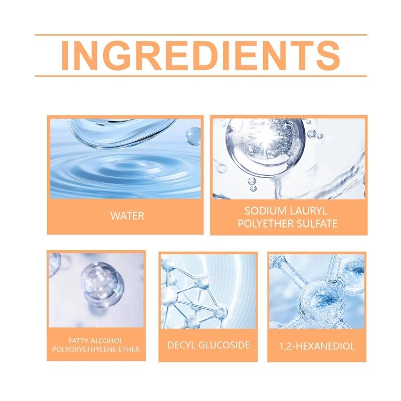 Kitchen Appliances Countertops Cleaner Degreaser Agent for Stubborn Grease Kitchen Convenient Oil Stain Cleaner