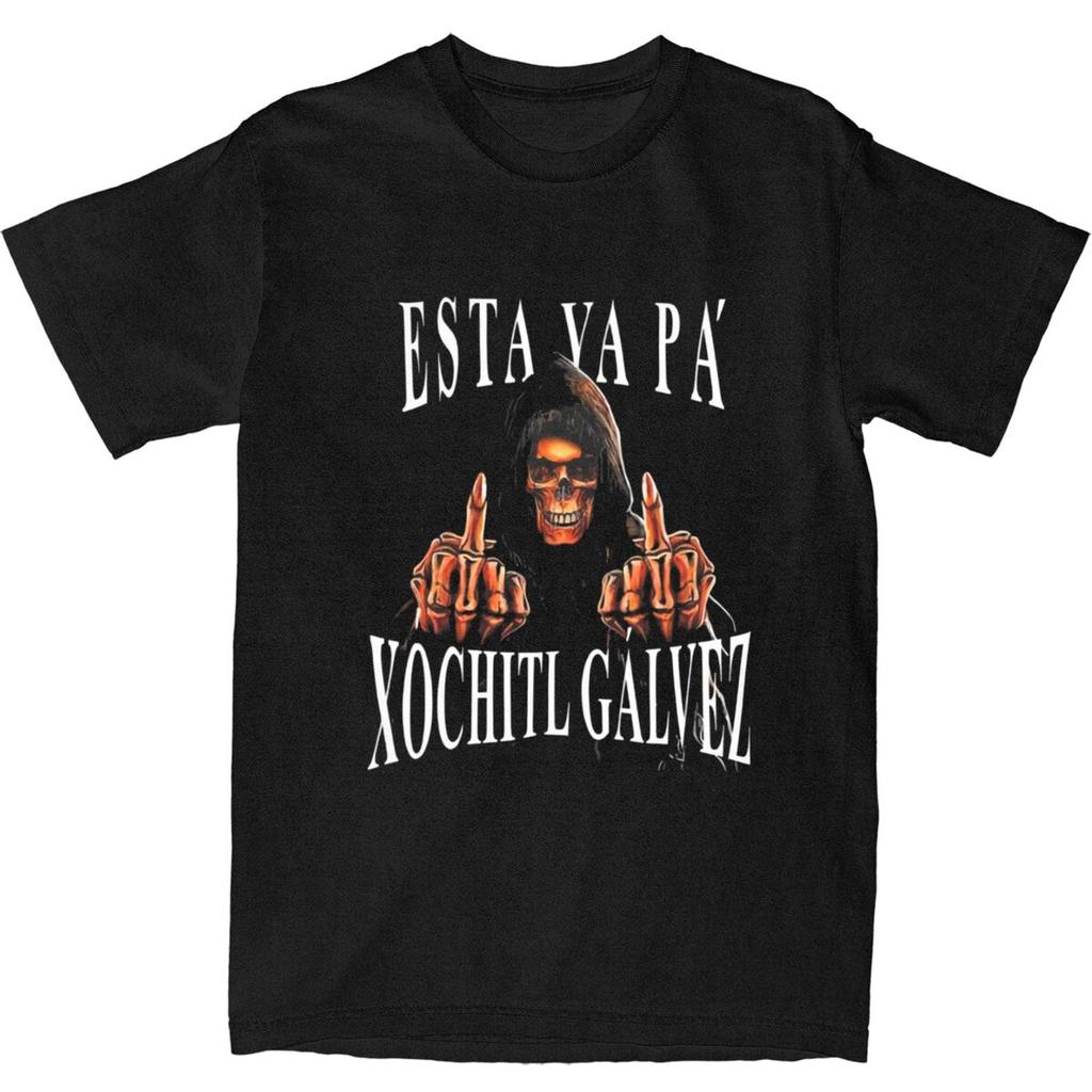 Printed Calacas Chidas Gym T Shirt for Unisex Funky Skull Gym 100% Cotton T-shirts Short Sleeve