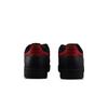 Adidas Originals Superstar 2 Slip Resistant Abrasion Resistant Low top Casual Shoes Unisex Black Red JH9977(Team129-)