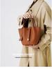 High-Grade Leather Large Capacity Women's Bucket Crossbody Bag - Bridal, Mommy, Handbag