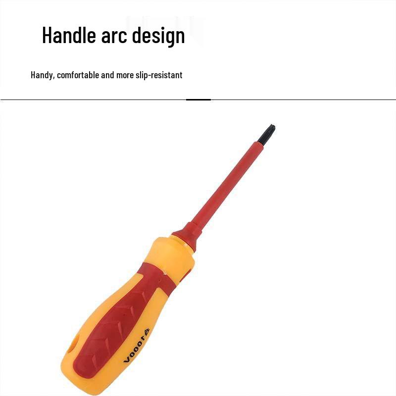 13-Piece Insulated Electrician Screwdriver Set - Phillips & Slotted, High Voltage Resistant S2.