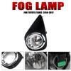 Fog Light Kit for 2014-2017 Toyota Yaris: Headlight and Bumper Daytime Running Lights Assembly