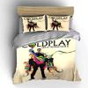 Coldplay Bedding Set Bedding Duvet Cover Set Duvet Cover Pillowcases  (1*Duvet Cover 2*Pillowcases, without duvet insert)