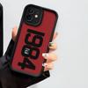 1984 Cool Simple Art Letter Phone Case Suitable for iPhone16 15 14 13 12 11Pro/ Max/Plus Shock-proof Back Cover Anti-fingerprint