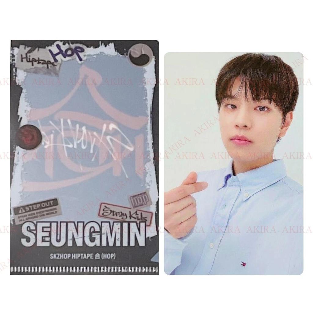 STRAY KIDS SKZHOP HIPTAPE HOP NEMOZ SHOP POB PHOTOCARD and L HOLDER SET OFFICIAL