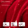 Christmas Atmosphere Sofa Cover Cloth Chenille American Retro Red Sandscarf Anti-Slip Sofa Cushion Cover Multifunctional Blanket