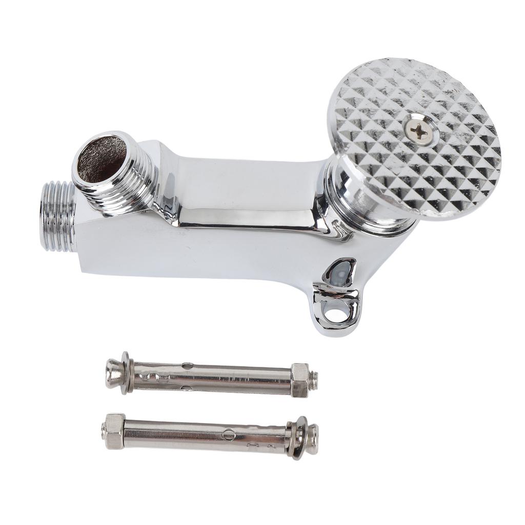 Fußpedalventil für Wasserhahn Einzelnes Fußpedal Wasserventil Berührungsloses Pedalventil für Beckenwasserhahn