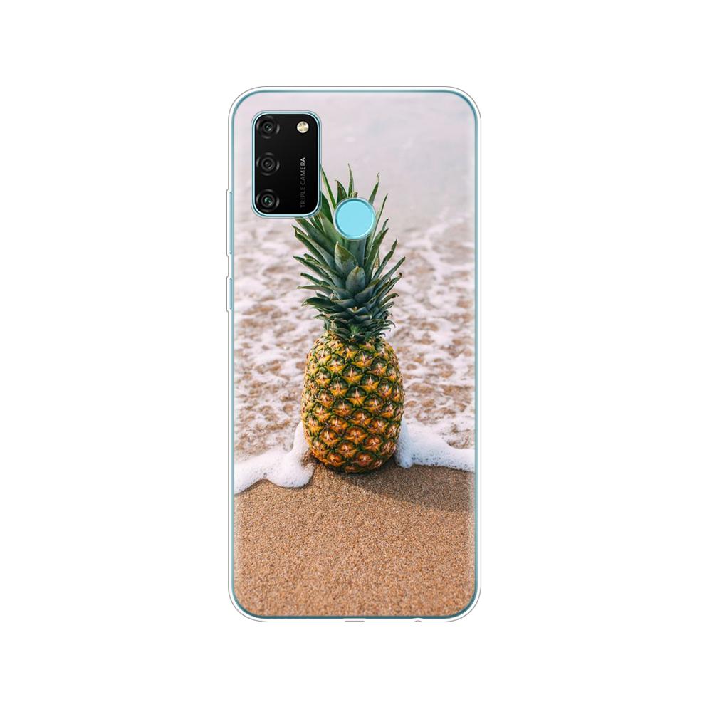 Hülle für HONOR 9A Hülle 6,3 Zoll; Weiche TPU-Silikon-Handyhülle für Huawei Honor 9A 9 A MOA-LX9N Rückseitenschutz Coque Funda Hülle