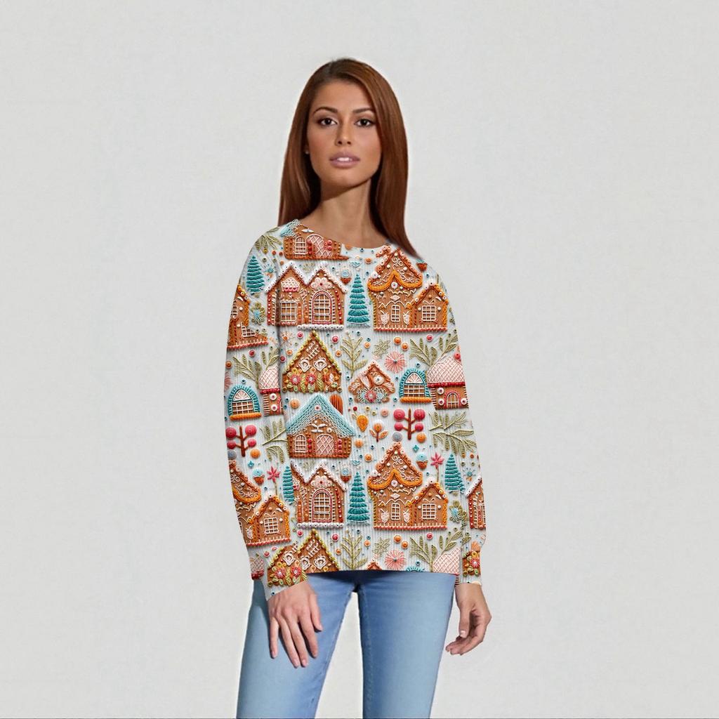 Women's Daily Casual Tops  Knitted Sweater