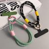 Key Holder Phone Wrist Strap with Patch Phone Hanging Chain Mobile Phone Lanyard  Phone Accessories