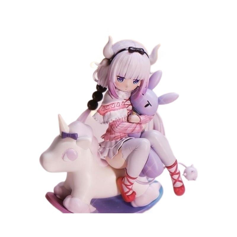 14CM Adorable Kobayashi Kanna Kamui Anime Miss Kobayashi s Dragon Maid Trojan Horse Action Figure PVC KannaKamui Model Toy Present