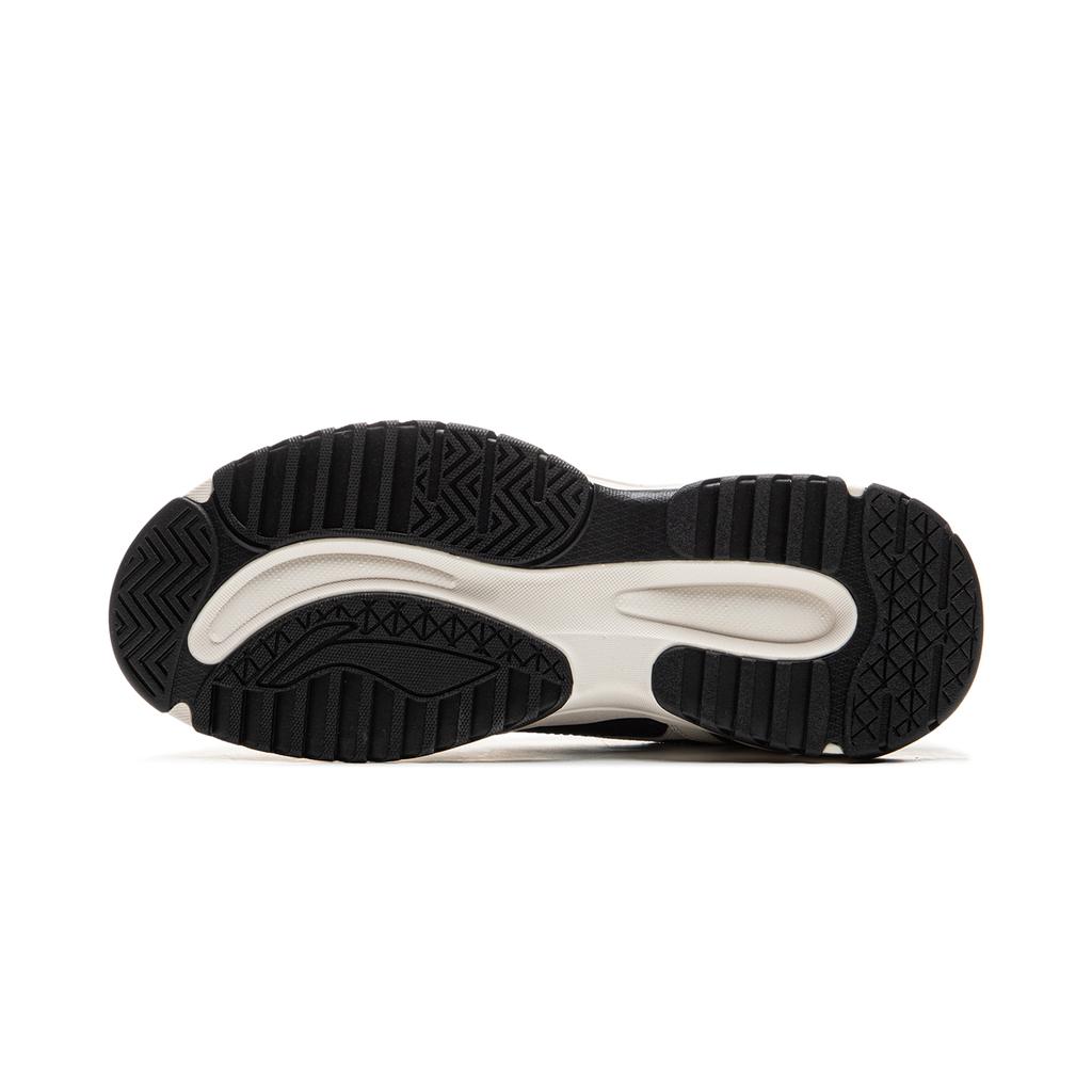 Li Ning Tianji 3 Slip Resistant, Abrasion Resistant, Lightweight Low top Skateboard Shoes Women's Black White AGCU432-3