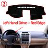 Dashboard Cover Protective Pad for Volkswagen VW POLO MK4 9N 9N3 2002-2008 Car Dash Board Sunshade Anto-UV Carpet