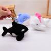 Shark Animal Beluga Plush Keyring Ocean Series Orca Plush Keychain Cute   Toddlers