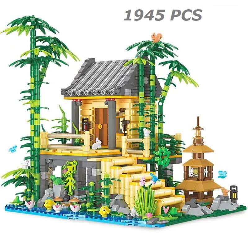 High-Standard 1945Pcs First-Class Street First-Class View First-Class Building-Set First-Class Bricks Premium-Quality Moc First-Class Panda no box