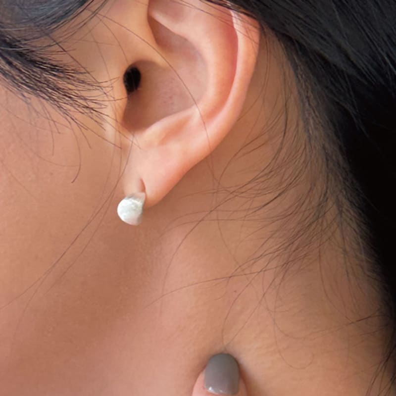 Objet213 Classic Brushed Earrings