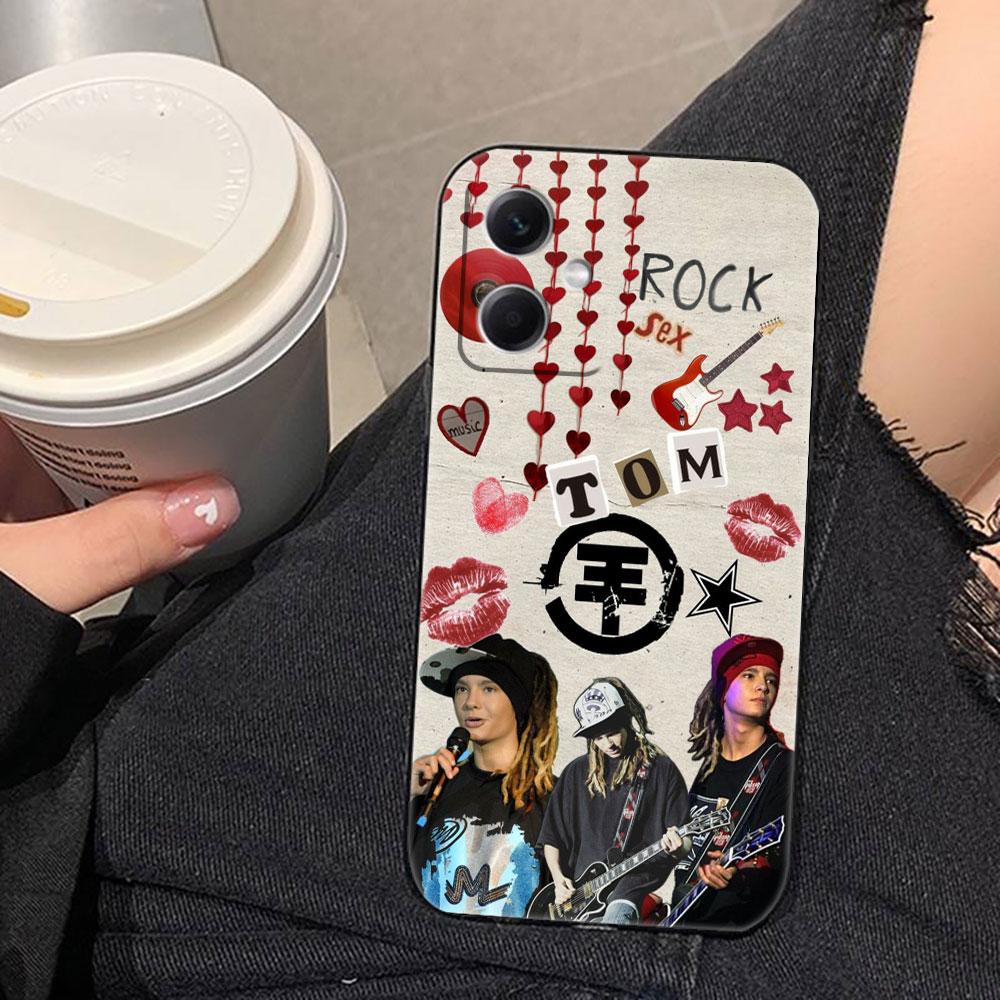 Tom Bill k-Kaulitz Tokio hotel Phone Case For Redmi Note 15 14 13 12 12S 11 11T 11S 10 9T 9 Pro Case Funda DIY Shell Capa Cover