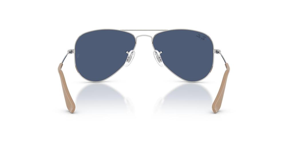 Sunglasses AVIATOR JUNIOR SILVER DARK BLUE 52mm 0RJ9506S Ray-Ban (Ray-Ban)