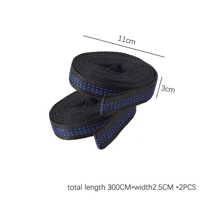 2 Stücke Heavy Duty 3M Hängematte Gurt Baum Hängen Gürtel Outdoor Camping Wäscheleine