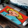 Marilyn Monroe Print Mouse Pad, for Keyboard Pad Laptop PC Mat for Office Home Use, Desk Decor, Perfect Birthday Gift for Gamers