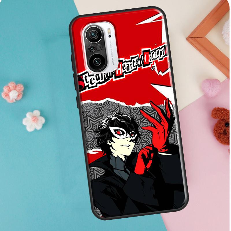 Persona 5 Yıldızları Xiaomi Mi 11 Lite Mi 12 Pro 12X 10T 11T Pro İçin Kılıf Kapak POCO X3 X4 Pro GT M3 M4 F3 İçin