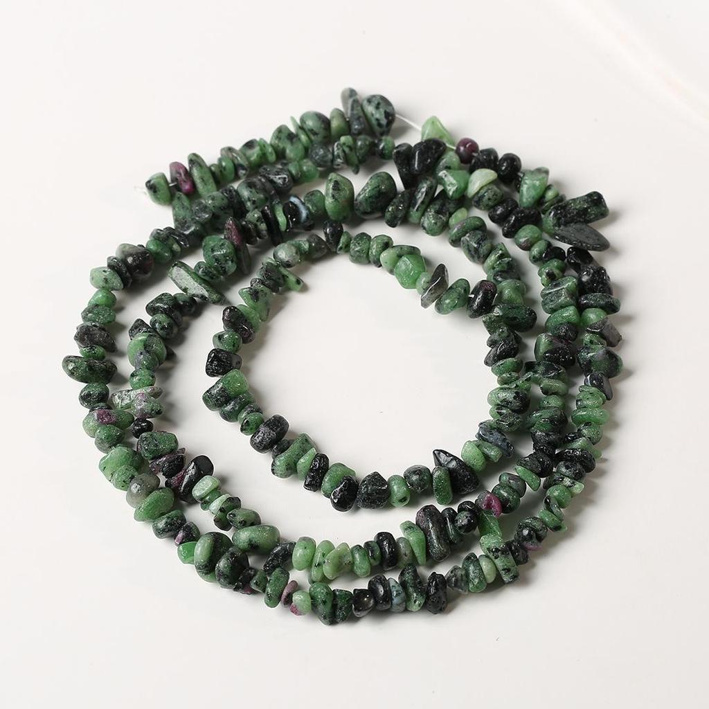 80cm Natürliche Amethyst Splitterkette - Poliert, Unregelmäßige Streifen für DIY Schmuck & Armbänder