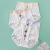 Women Summer New Cotton Anti  Bacterial High Waist No Mark Hip Briefs