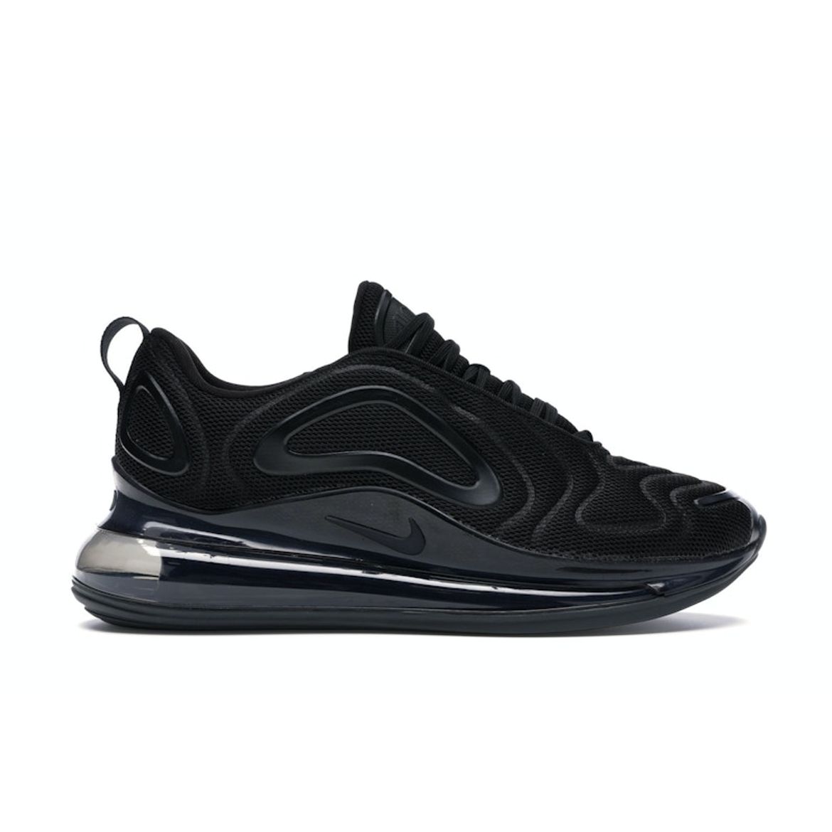 

Nike Air Max 720 GS тройные черные кроссовки AQ3196-006 36.5