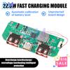 22.5W PD Colorful Display Bidirectional Fast Charger Mobile Power Module Circuit DIY Motherboard 5V 4.5A Type-c USB Interface